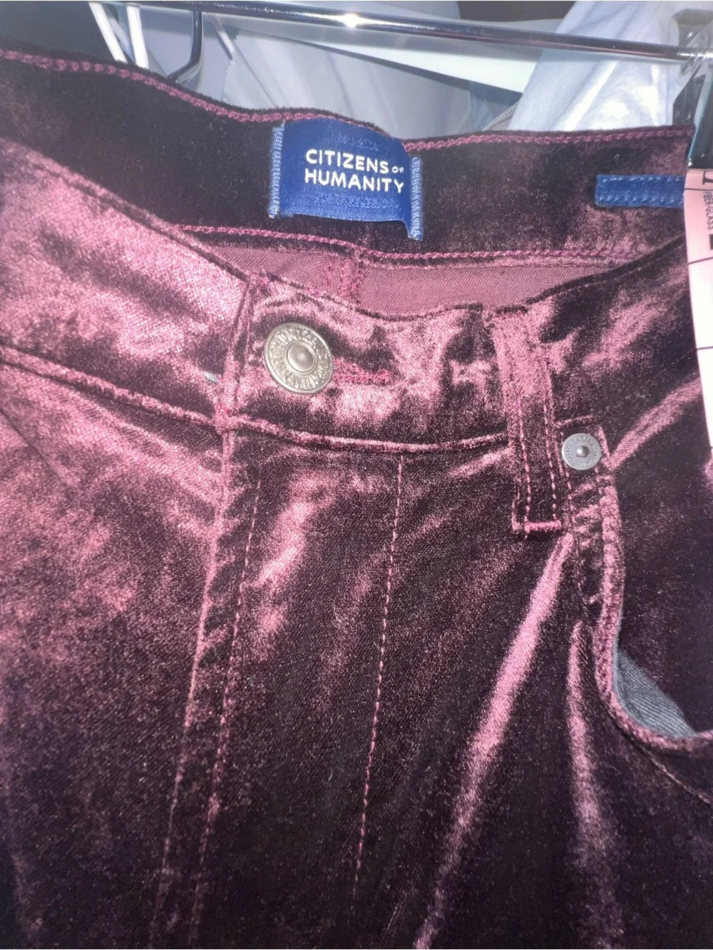 Citizens Of Humanity luxurious velvet